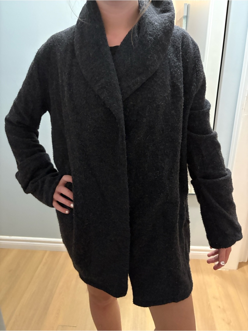 Sinéquanone Paris beautiful wool blend swing jacket